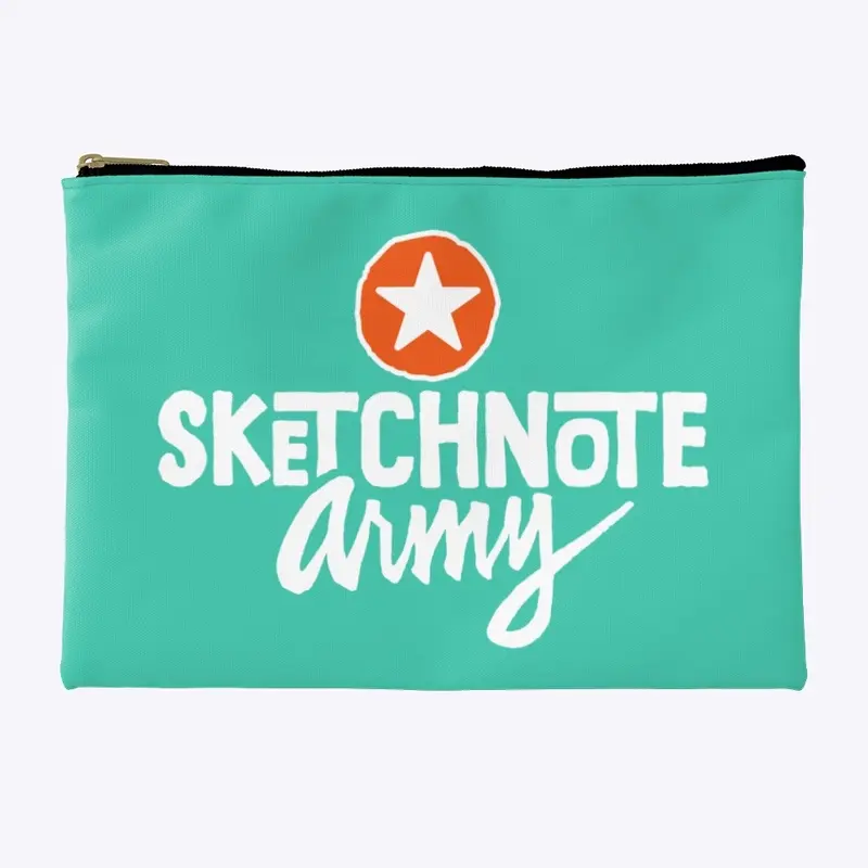 Sketchnote Army Pen Pouch